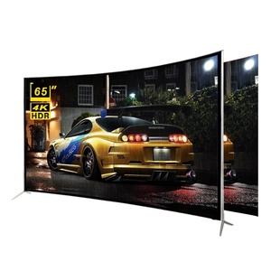 ทีวีสมาร์ทแอนดรอยด์จอโค้งขนาดใหญ่ 65 นิ้ว ความละเอียด 4K HD ป้องกันสายตา พร้อมระบบโฮมเธียเตอร์ - Product Image 1