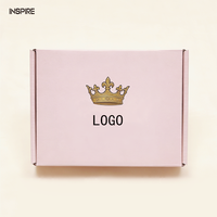 Caja de Cartón Corrugado para Envíos Postales de Productos de Belleza, con Diseño de Logotipo, Venta al Por Mayor