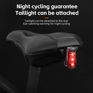 ROCKBROS-Funda de asiento de <span class=keywords><strong>bicicleta</strong></span>, cojín transpirable para <span class=keywords><strong>bicicleta</strong></span> de montaña o carretera, <span class=keywords><strong>gel</strong></span> acolchado suave, accesorios para <span class=keywords><strong>bicicleta</strong></span> - Product Image 4
