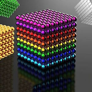 แม่เหล็กนีโอไดเมียมคุณภาพสูง สีรุ้ง หลากสี ทอง ทรงกลม ขนาดเล็ก 5 มม. ลูกบอลแม่เหล็ก - Product Image 1