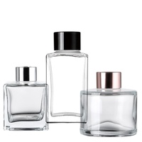 Vente en gros Flacon diffuseur en verre de luxe avec roseau rond