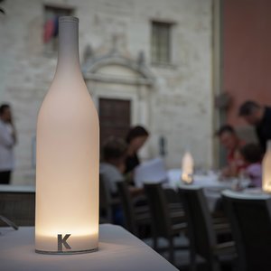 Lampe de table en métal PE, style nordique, pour restaurant, bar, café, lumière d'ambiance, rechargeable, sans fil, lampe de nuit décorative LED, lampe de bureau - Product Image 6