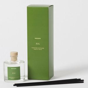 Diffuseur de parfum Mescents à la bergamote, flacon en verre, bâtonnets en rotin noir, aromathérapie, parfum d'ambiance pour la maison - Product Image 3