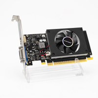 Carte graphique PCWINMAX en gros GT 710 1 Go 2 Go DDR3 64 bits profil bas ventilateur unique OEM en stock pour les constructeurs de PC de bureau SFF