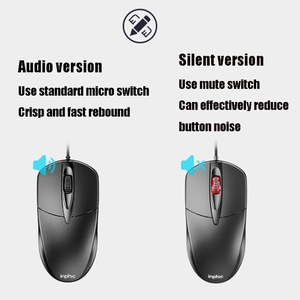 Chats mignons PB20 — souris filaire USB, 1200DPI, pour le bureau et la maison, article lumineux givré, livraison directe - Product Image 3