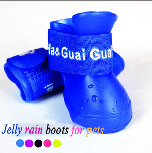 Chaussures de pluie antidérapantes en caoutchouc Candy Colors Puppy Uggs - Product Image 5