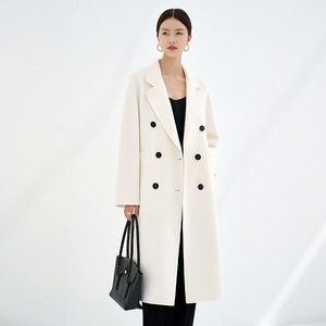Fabricant professionnel ODM&OEM 2023, <span class=keywords><strong>manteau</strong></span> en <span class=keywords><strong>cachemire</strong></span> et <span class=keywords><strong>laine</strong></span> double face long personnalisé pour femmes - Product Image 3