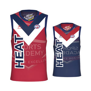 ชุดฝึกฟุตบอลออสเตรเลียออกแบบได้เองเสื้อเจอร์ซีย์ทีม AFL สำหรับการแข่งขันระดับมืออาชีพ - Product Image 2