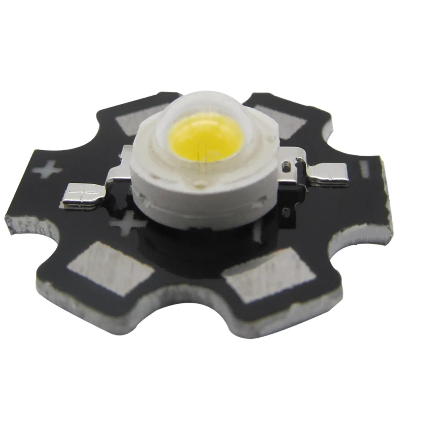 mundstykke På daglig basis Fearless Wholesale Professional Manufacturing 1W Natural white high power LED lamp  3V 4000-4500k High Power Led Chip with heatsink PCB From m.alibaba.com