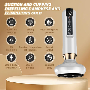 Sản phẩm nổi bật 2025 cầm tay điện chân không giác trị liệu thiết lập cơ thể Giảm Béo Massager 12 có thể điều chỉnh bánh răng thông minh giác thiết bị - Product Image 2