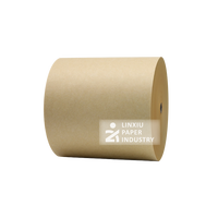 Rouleau de papier kraft jetable écologique pour revêtement PE de qualité alimentaire pour emballage de jus de bol en papier contenant des aliments à emporter