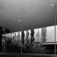 Lampadaire LED moderne en alliage d'aluminium moulé sous pression, alimentation AC/DC, IP66, lampe routière, autoroute, CE RoHS