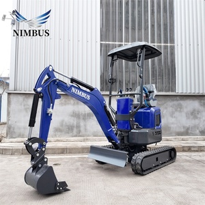 Mini Escavadeira NIMBUS com Certificação CE, Capacidade de 1 Tonelada, 1.5 Toneladas e 2 Toneladas, Braço com Cilindro Montado na Parte Superior, Movimento Eficiente para Trabalho - Product Image 3