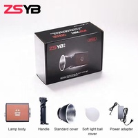 Fabrika fiyat uzun menzilli CRI97 CCT seçimi taşınabilir siyah 80watt Led Video ışığı