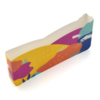 Emballage en papier kraft personnalisé avec logo pour vêtements et chaussettes, vente en gros