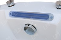 Baignoire à jet pour enfants autoportante à température réglable OEM Fonction de massage à remous pour petite salle de bain