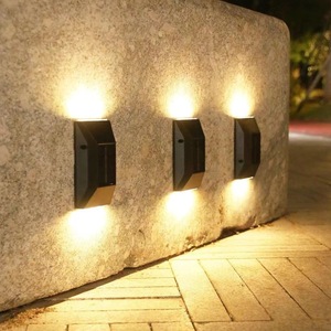 Huichu Solar <b>Wall</b> Lamp <b>Outdoor</b> Garden Courtyard Rain Proof <b>Up</b> <b>Down</b> <b>Light</b> Home Decoration 1W LED HC-36 - Product Image 2
