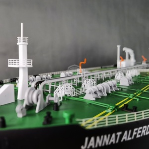 Modelo de barco O.A.S personalizado de fábrica, modelo de barco de aceite de plástico <span class=keywords><strong>VLCC</strong></span> de 120cm para regalo de envío - Product Image 3