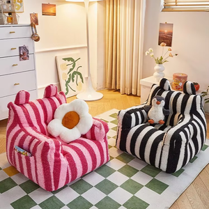 Chaise de canapé ergonomique à <span class=keywords><strong>ours</strong></span> mignon pour enfants-<span class=keywords><strong>Fauteuil</strong></span> de soutien en mousse douce pour les tout-petits - Product Image 5