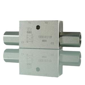 Verrou hydraulique bidirectionnel VRDE FF G1/2 G3/8 G1/4 Verrou de cylindre pour accessoires d'ingénierie, d'assainissement et de mines, vannes hydrauliques - Product Image 5