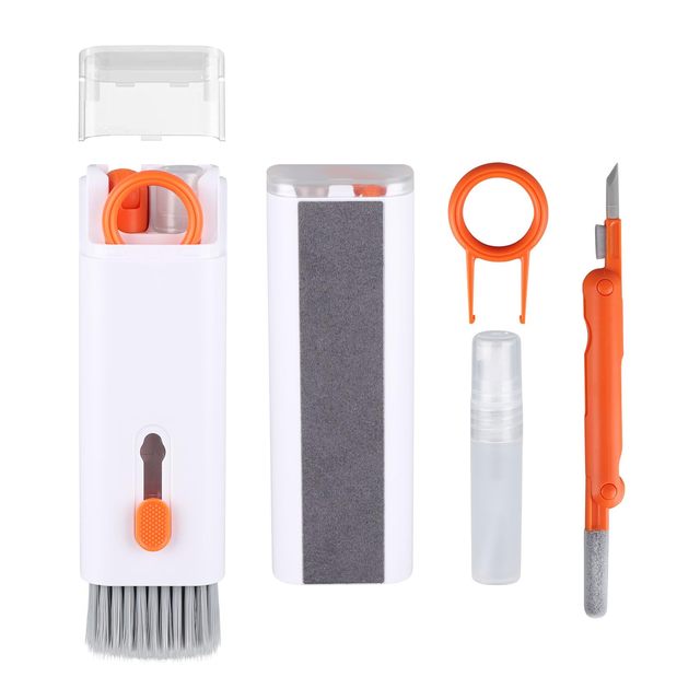 Popular Laptop Cleaner Kit for Monitor Phone Keyboard Electronic Cleaner Kit Brush 7 in 1 Keyboard Cleaner