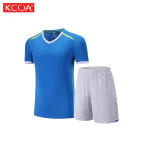 快速发货来样定做品牌快干透气足球服套装定制设计升华足球服