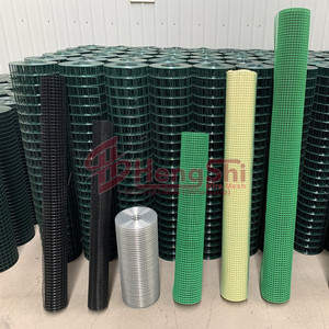 1 "x1/2" רשת תיל מרותכת סידור/אבקת חוט מצופה רשת עבור גדר שועל - Product Image 6