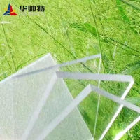 Plaque acrylique PMMA pure HUASHUAITE, transparente, épaisse, décorative, extrudée, 4 pieds x 8 pieds, 5 mm, 15 mm, 20 mm