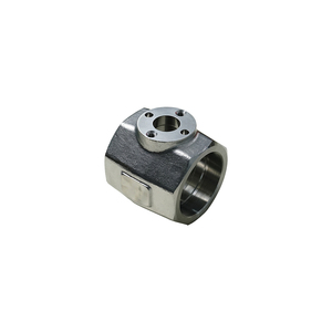 Forged <b>Bicycle</b> Hub Component Black Anodized Aluminum 6061 Tube Clamp OEM <b>Part</b> - Product Image 4