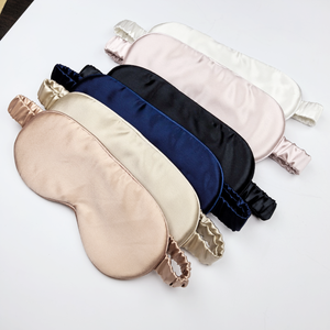 Vente chaude 100% Mulberry Silk Eye Mask Set 22mm Pure Silk Eyemask avec Real Silk Filling Premium Accessories - Product Image 5