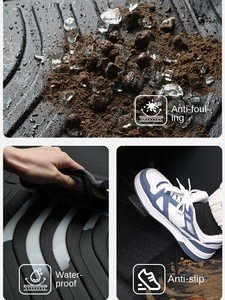 Tappetini Auto 3D 5D in TPE Impermeabili per <span class=keywords><strong>Ford</strong></span> MONDEO MK5 <span class=keywords><strong>Accessori</strong></span> 2014-2022 Set Completo su Misura per Tutte le Stagioni - Product Image 4