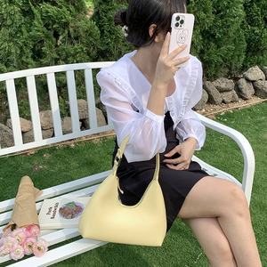 Bolso de Mano de Moda para Mujer al por Mayor de Fábrica, Bolso de Hombro de Cuero PU de Verano, Bolso de Mensajero Simple de Alta Calidad - Product Image 1