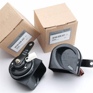 Bocina de Caracol para Auto 38100-SDB-A02 para Honda Accord CRV, Superficie Plana Negra, Tweeter Woofer, Impedancia de Voltaje Estándar - Product Image 4