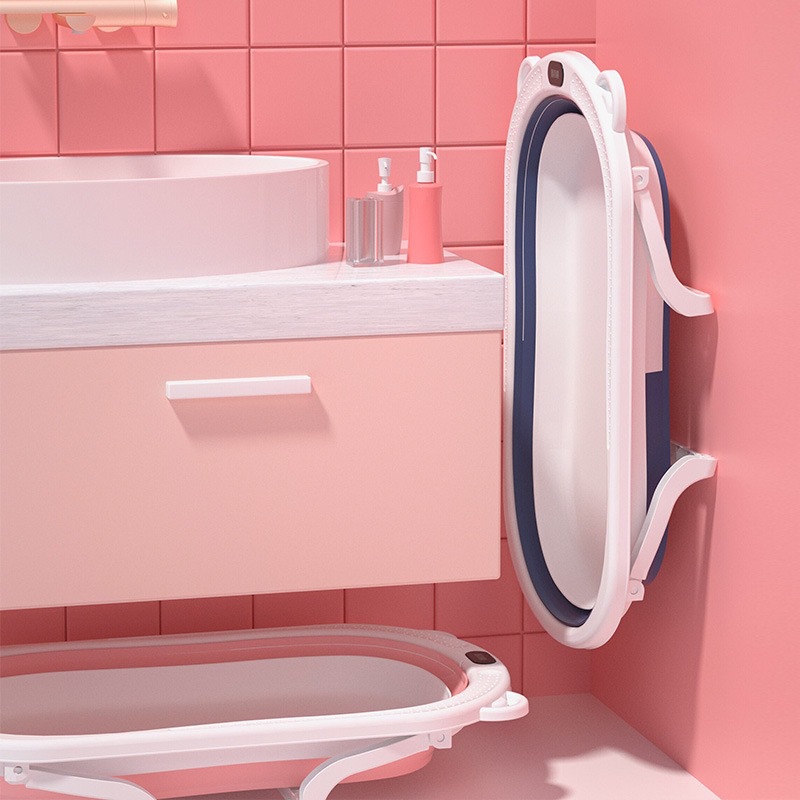 Новинка 2021, мягкие складные пластиковые детские ванночки для новорожденных, наборы для ванны для детей