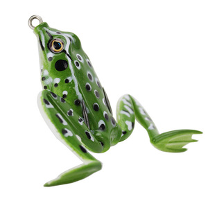 Guosong Vente en gros Sea Topwater 5 pcs/boîte Grenouille Leurre Boîte Accessoires de pêche Grenouille 50mm12g Leurre de pêche souple en plastique appât Poisson - Product Image 3