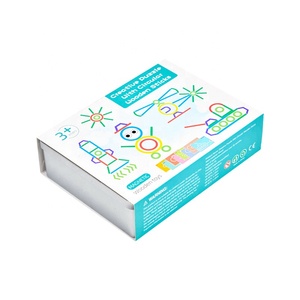 Éducation précoce <span class=keywords><strong>Maternelle</strong></span> Jigsaw Puzzle <span class=keywords><strong>Jeux</strong></span> Lignes créatives magnétiques Blocs de construction pour l'entraînement à la concentration des enfants - Product Image 1
