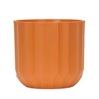 Pots de fleurs et de plantes en plastique personnalisés de style design contemporain pour la décoration de la maison et du jardin, pour usage au sol et dans les centres commerciaux