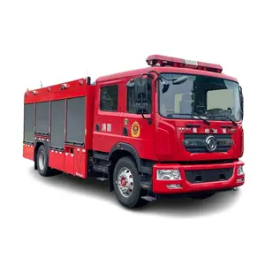 2023 Thương hiệu Mới dongfeng tàu chở nước Euro 6 đánh giá năng lực thực hiện 6000kg 169kw xe cứu hỏa cho chữa cháy