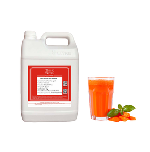 Puur En Zoet Aroma Wortelsap Levensmiddelenadditieven Op Smaak Gebracht Met Authentieke Wortelsmaak - Product Image 1