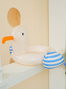 2026 नई pvc सामग्री पानी inflatable बच्चों की सीगल श्रृंखला तैराकी रिंग - Product Image 1