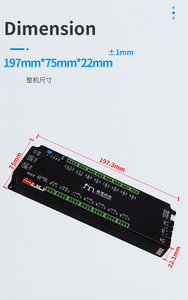 Controlador con función de controlador integrado compatible con 6 pares de sensores infrarrojos para seguridad de torniquetes - Product Image 2