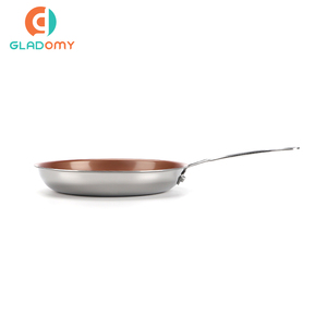 Utensilios de cocina de cerámica, sartén de acero inoxidable, sartén de acero inoxidable de <span class=keywords><strong>3</strong></span> capas - Product Image 4