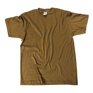 เสื้อยืดผู้ชายผ้าฝ้าย 100% ทรงหลวม สวมใส่สบาย ลายตัวอักษร ถักทอสีพื้น ระบายอากาศได้ดี ไม่ยับ น้ำหนัก 220 กรัม - Product Image 1