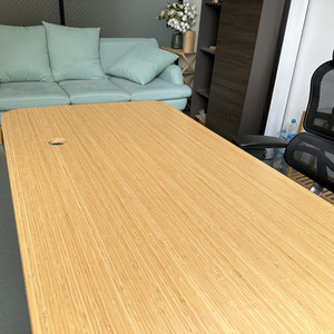 Solid wood tabletop liftable tabletop, wall-mounted storage shelf, pine partition board, <b>bamboo</b> dining <b>table</b> slab - Product Image 1