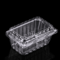 Contenitore in Plastica di Alta Qualità per Frutta e Verdura Fresca, Confezione Trasparente per Supermercati