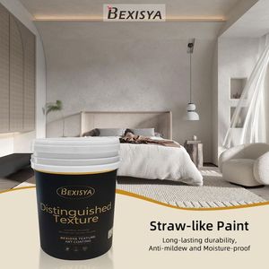 BEXISYA High Quality <b>Water</b>-<b>based</b> <b>Acrylic</b> High Elasticity Moisture-Proof Texture Touch Liquid Coating Customized Colors Brush - Product Image 3
