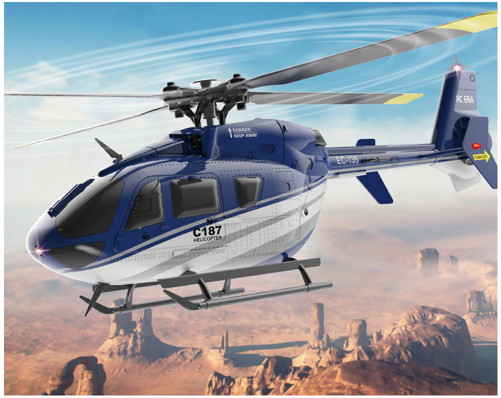Hoshi RC ERA C187 Helicopter - 4CH, Electric, Ready-to-go