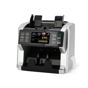 Compteur de billets automatique P140 de haute qualité avec détecteur <span class=keywords><strong>EUR</strong></span>/USD/LYD UV MG IR CIS, machine de comptage d'argent de qualité professionnelle, trémie de 1500 pièces - Product Image 5