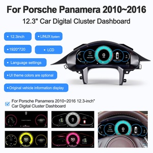 Navihua LCD Digital Cluster Wireless Carplay LCD Dashboard Instrument <b>Speedometer</b> Virtual Cockpit <b>for</b> Porsche Panamera 2010-2016 - Product Image 4