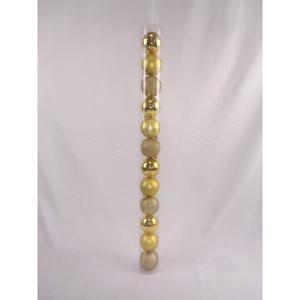 ชุดลูกบอลพลาสติก 12 ลูก เส้นผ่านศูนย์กลาง 6 ซม., สีทอง - Product Image 1